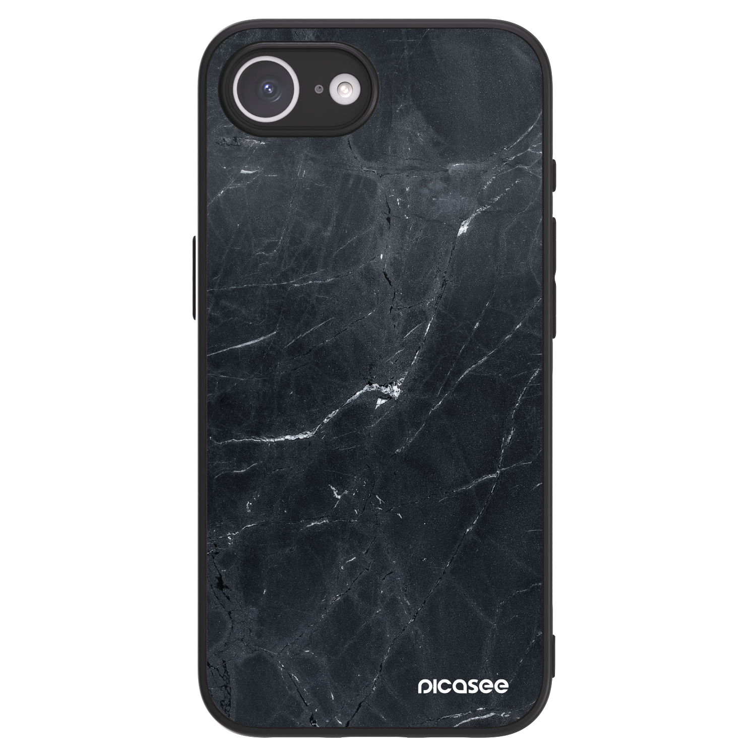 Picasee ULTIMATE CASE für Apple iPhone 16e - Black marble