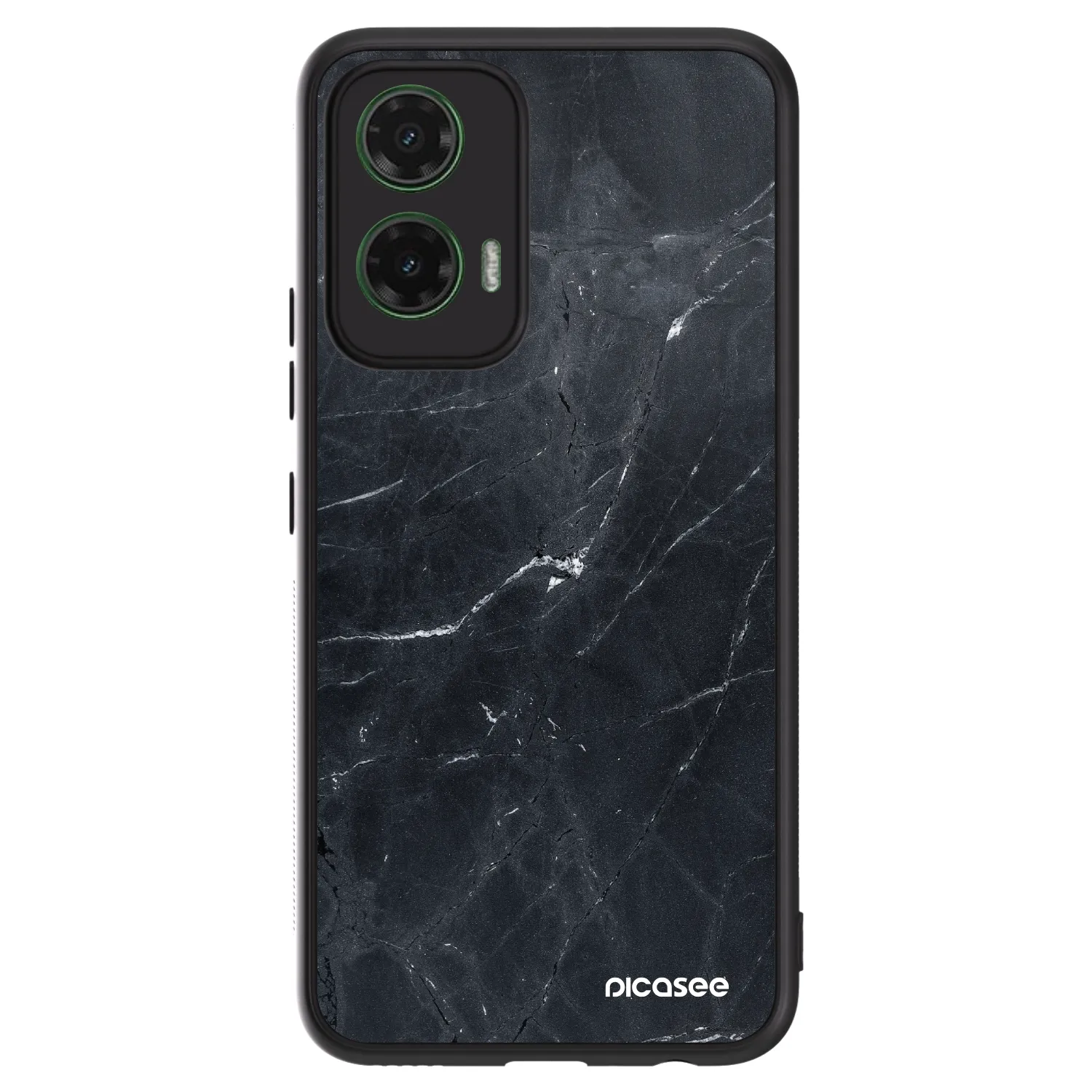 Picasee ULTIMATE CASE für Motorola Moto G35 5G - Black marble
