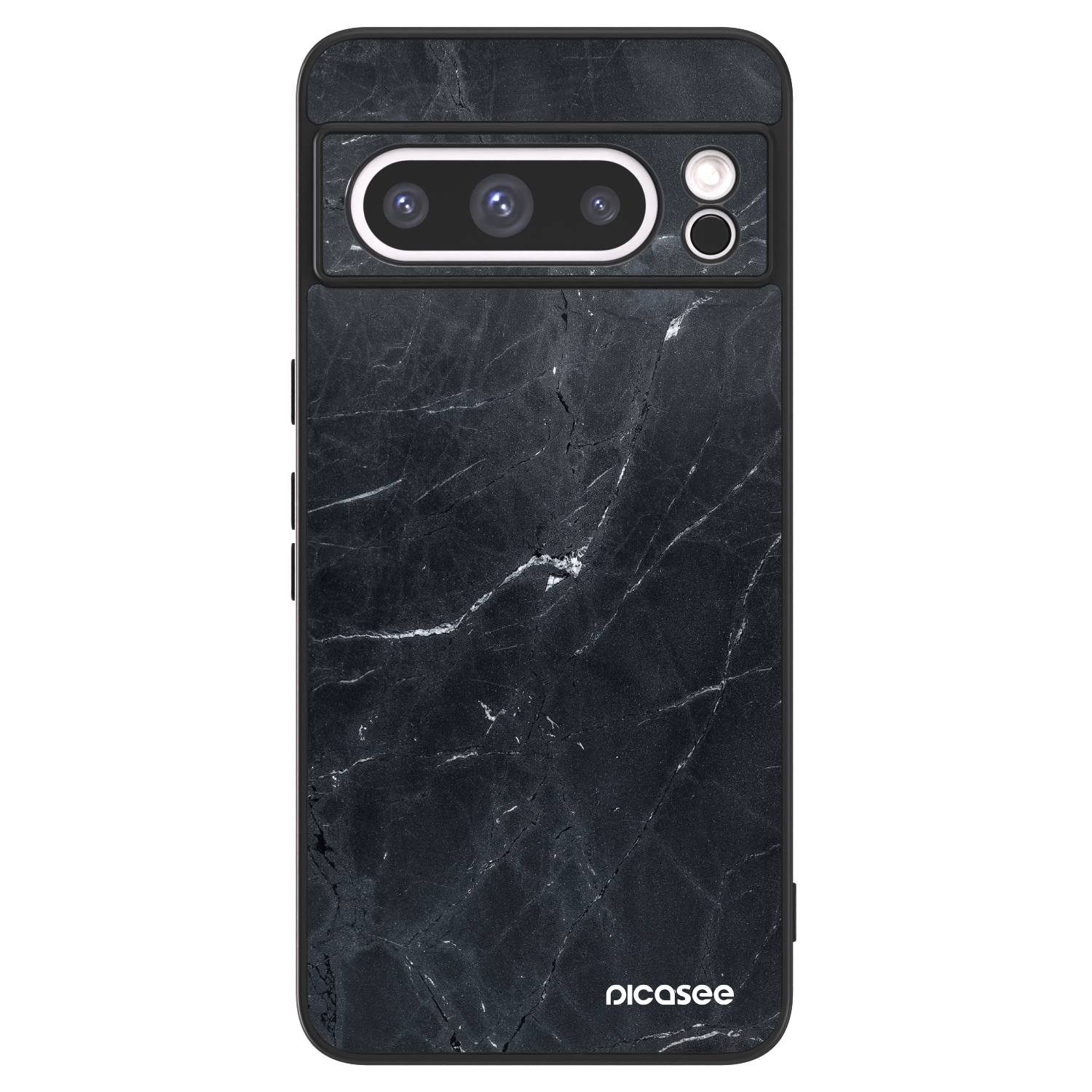 Picasee ULTIMATE CASE für Google Pixel 8 Pro - Black marble