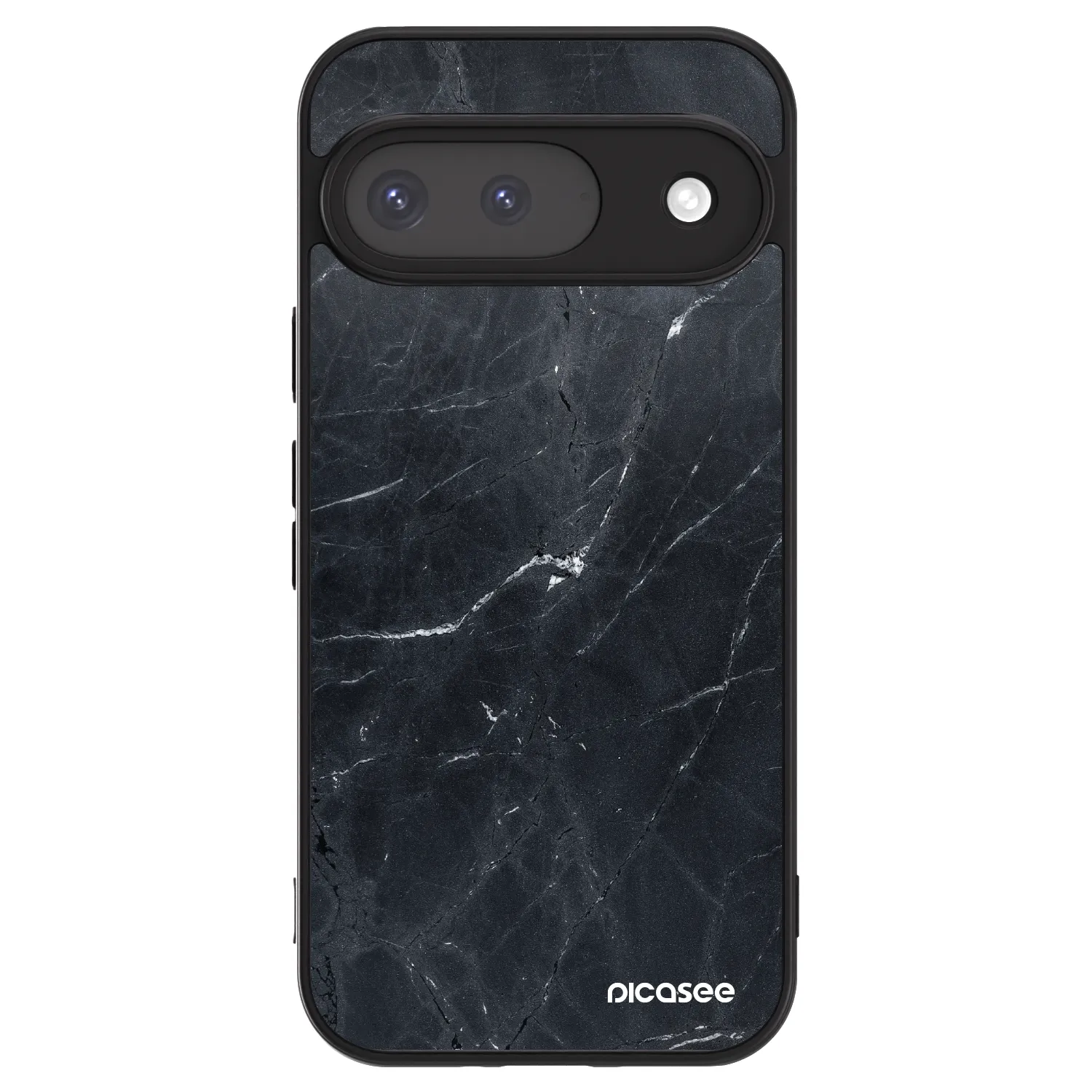 Picasee ULTIMATE CASE für Google Pixel 9 - Black marble