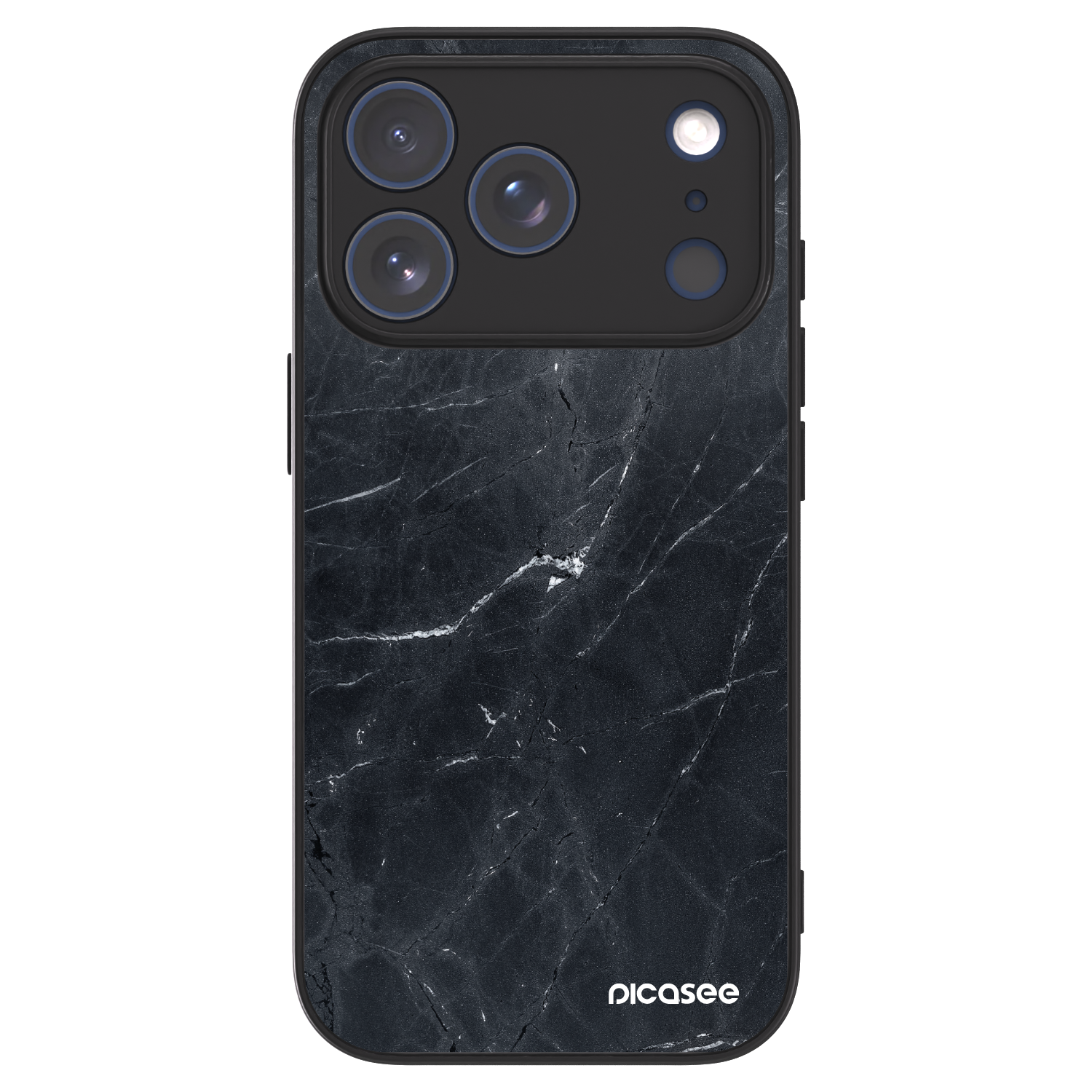 Picasee ULTIMATE CASE MagSafe für Apple iPhone 17 Pro - Black marble