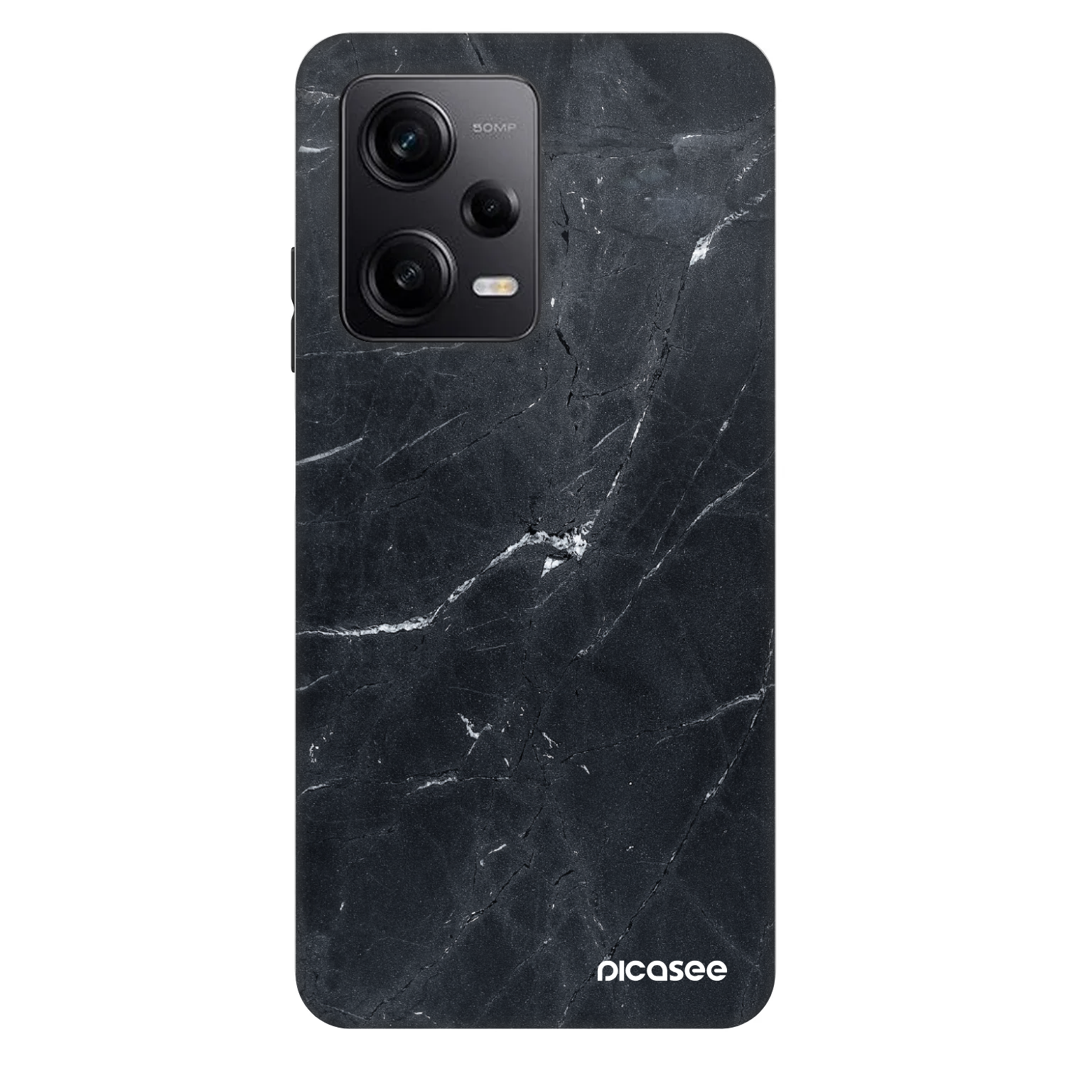 Picasee Fashion Case für Xiaomi Redmi Note 12 Pro 5G - Black marble