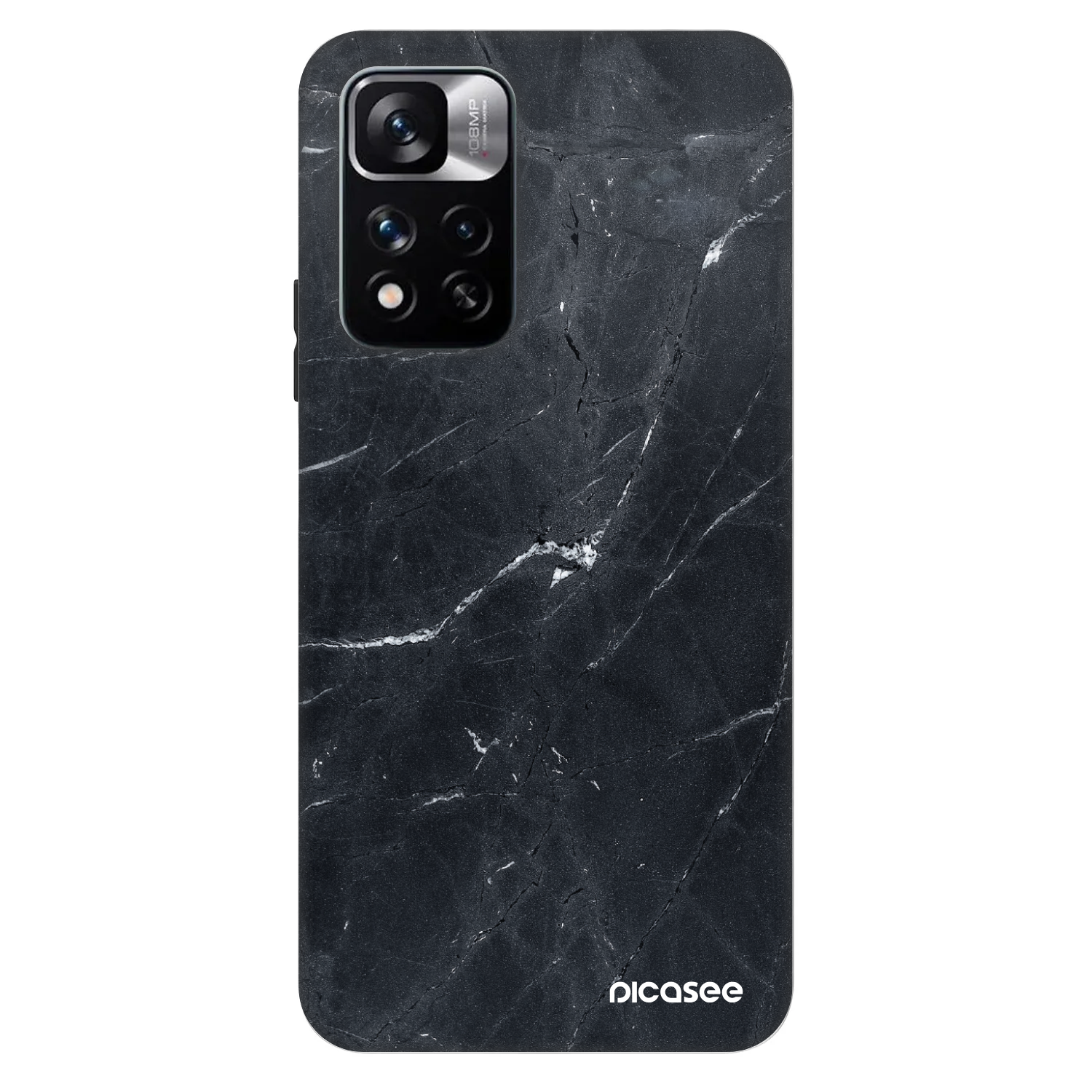 Picasee Fashion Case für Xiaomi Redmi Note 11 Pro - Black marble
