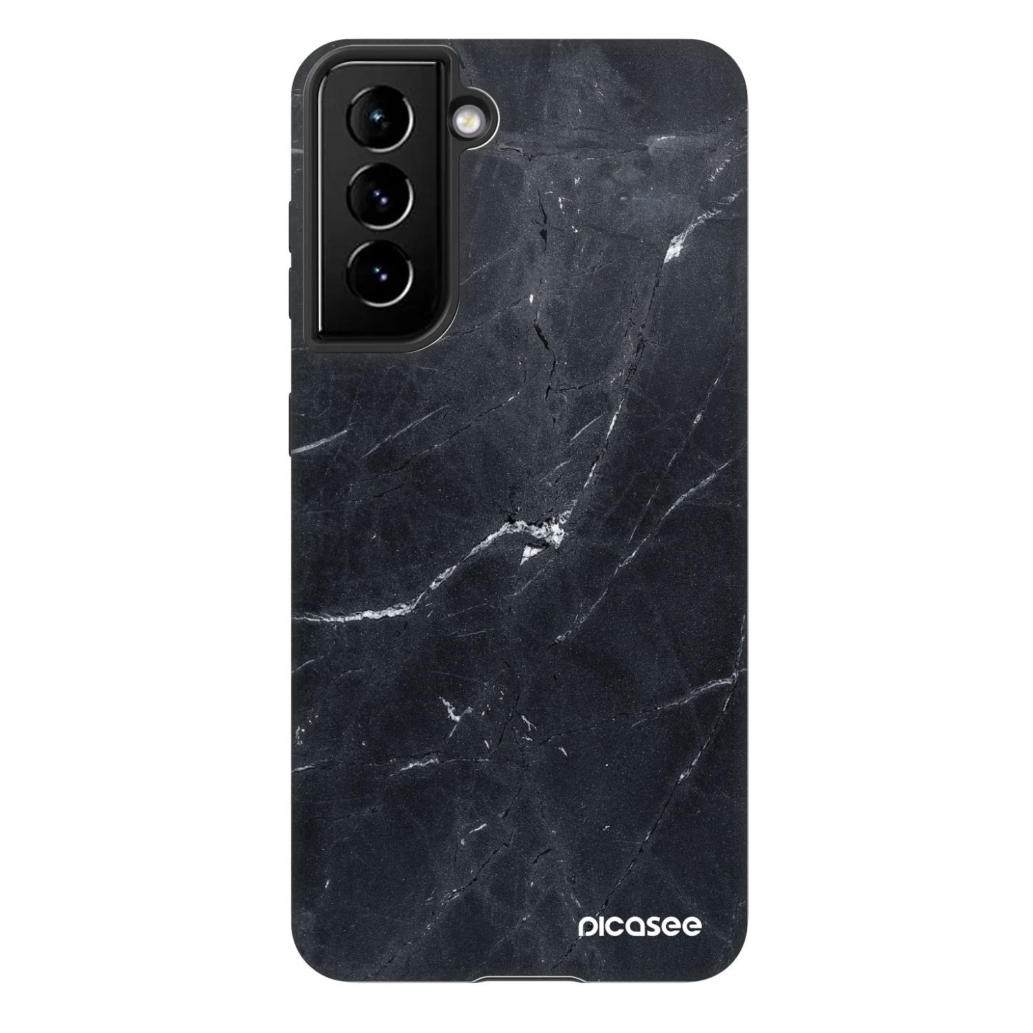 Picasee Fashion Case für Samsung Galaxy S21 FE 5G - Black marble