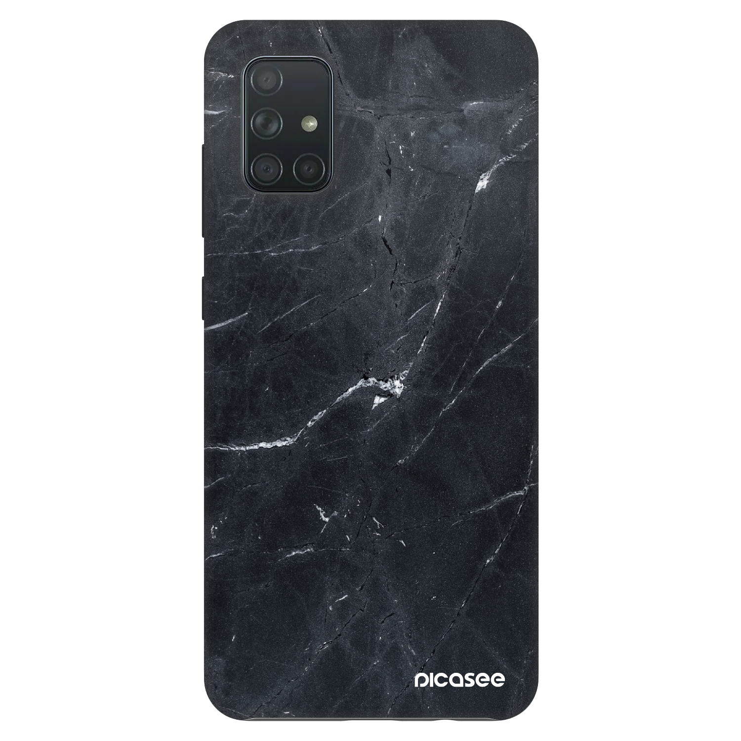 Picasee Fashion Case für Samsung Galaxy A71 A715F - Black marble