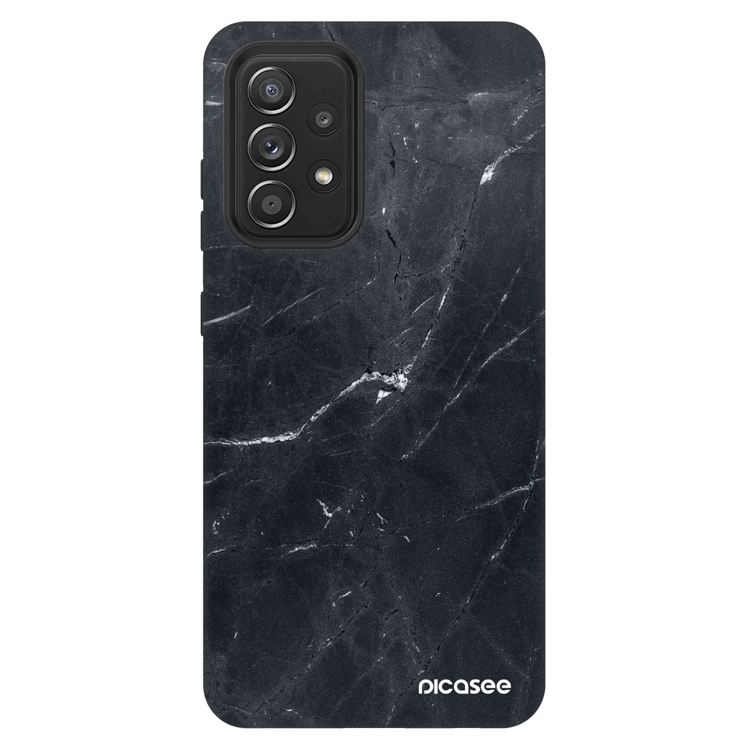 Picasee Fashion Case für Samsung Galaxy A52 5G A525F - Black marble