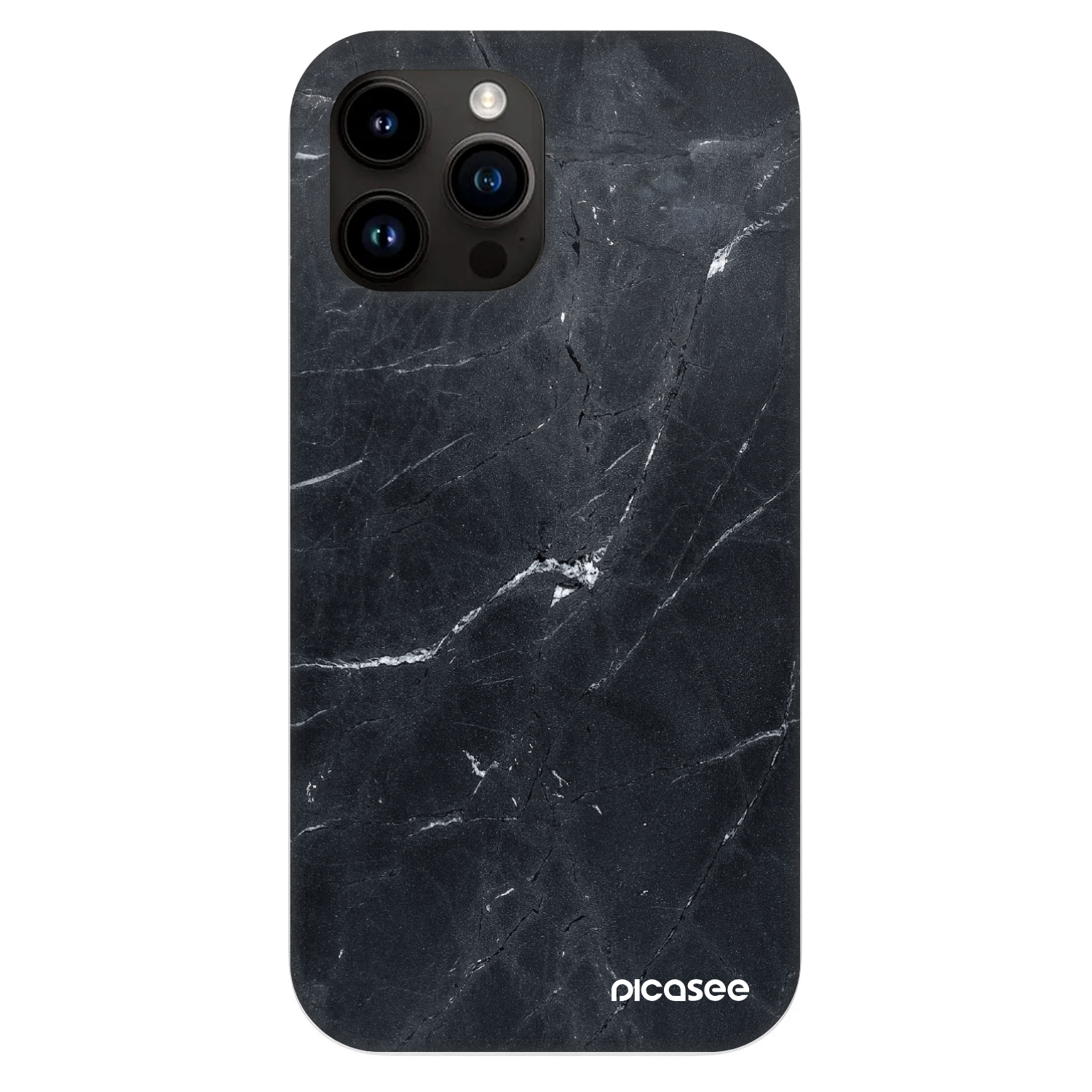 Picasee Fashion Case MagSafe für Apple iPhone 13 Pro Max - Black marble