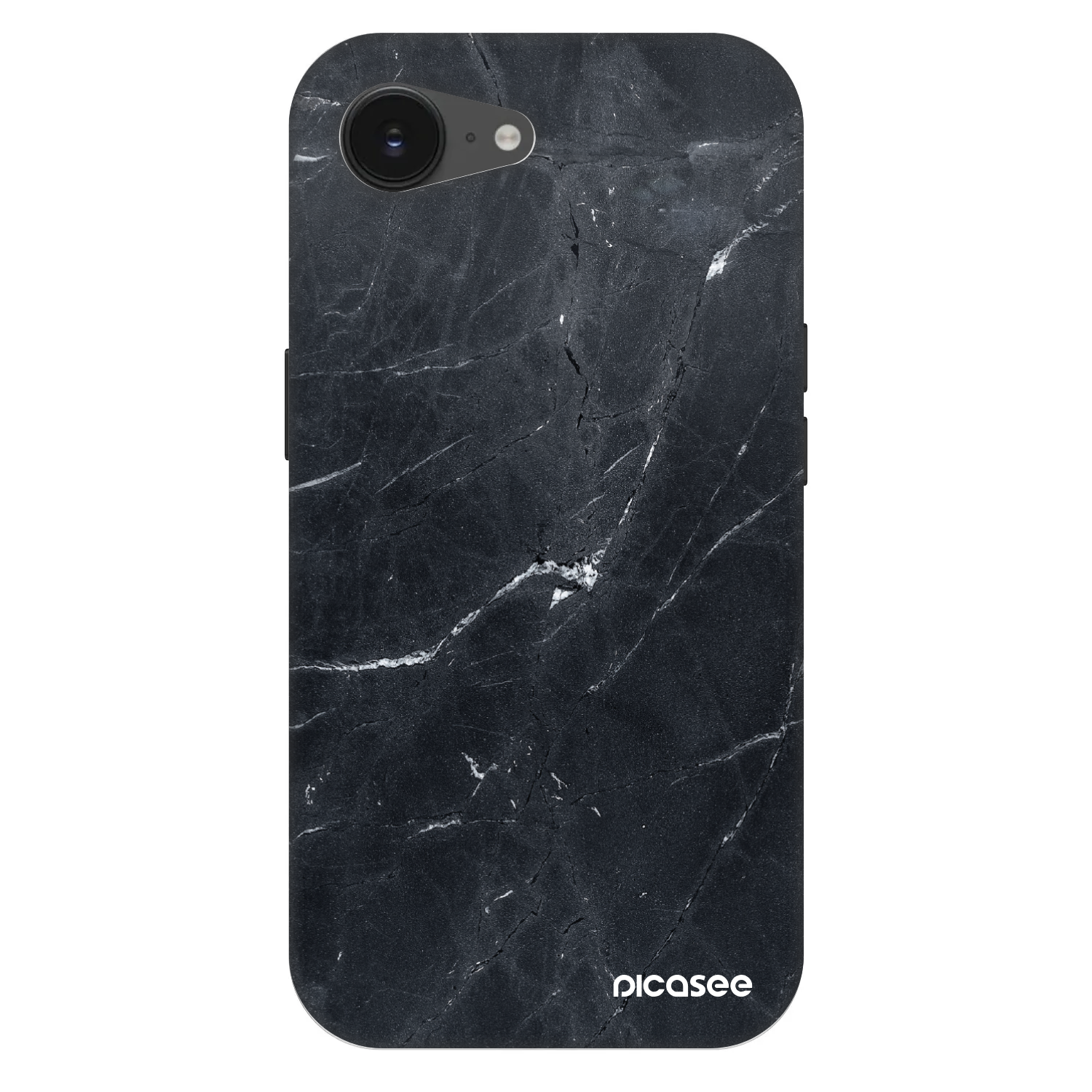 Picasee Fashion Case MagSafe für Apple iPhone 16e - Black marble