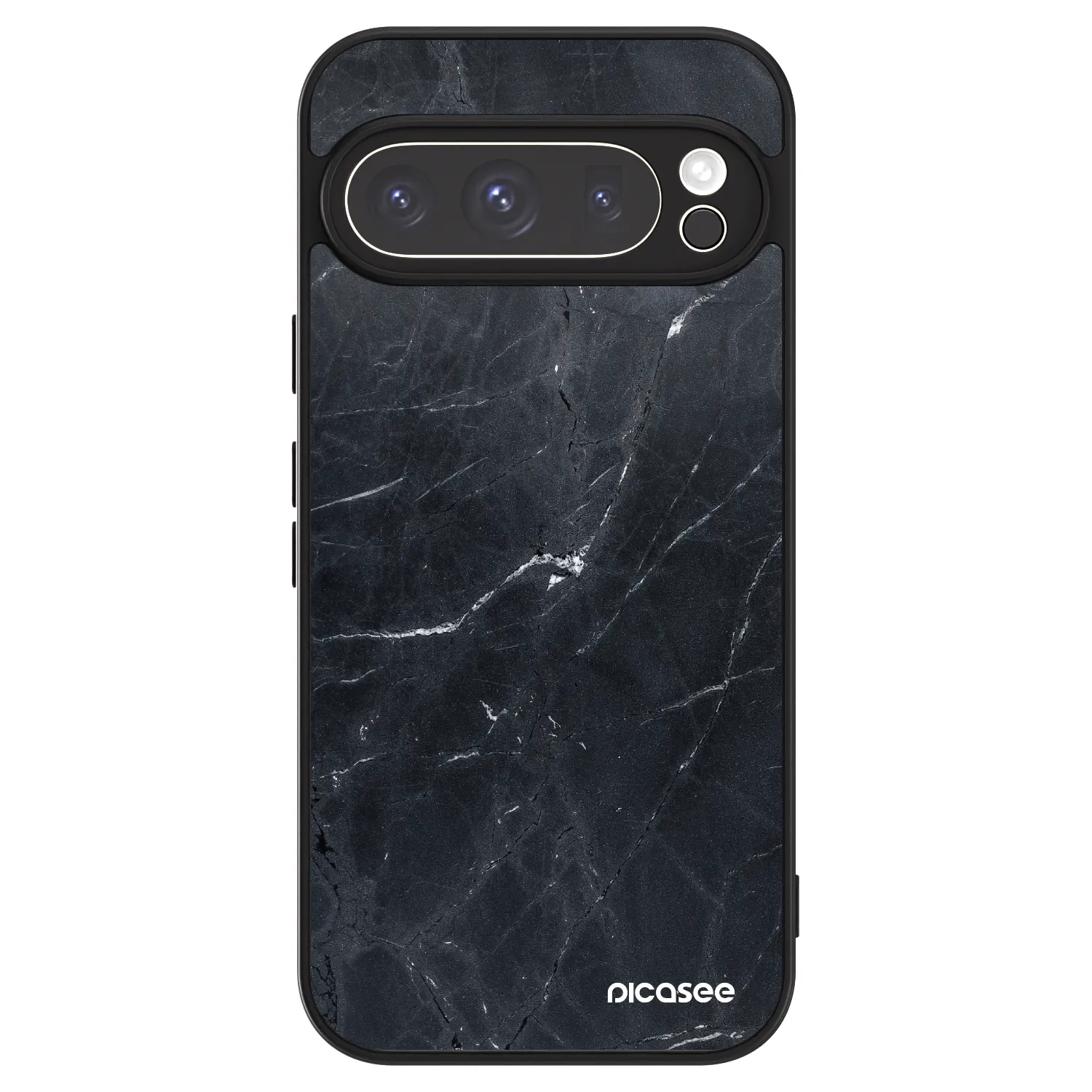 Picasee ULTIMATE CASE für Google Pixel 9 Pro XL - Black marble