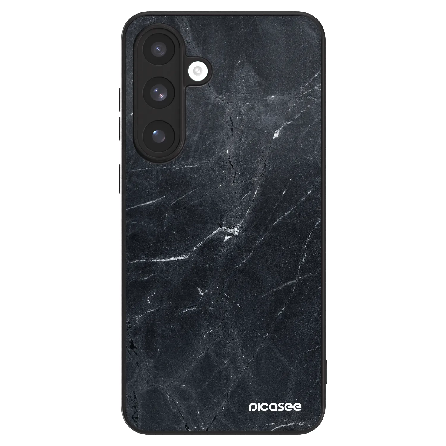 Picasee ULTIMATE CASE PowerShare für Samsung Galaxy S25 FE 5G - Black marble