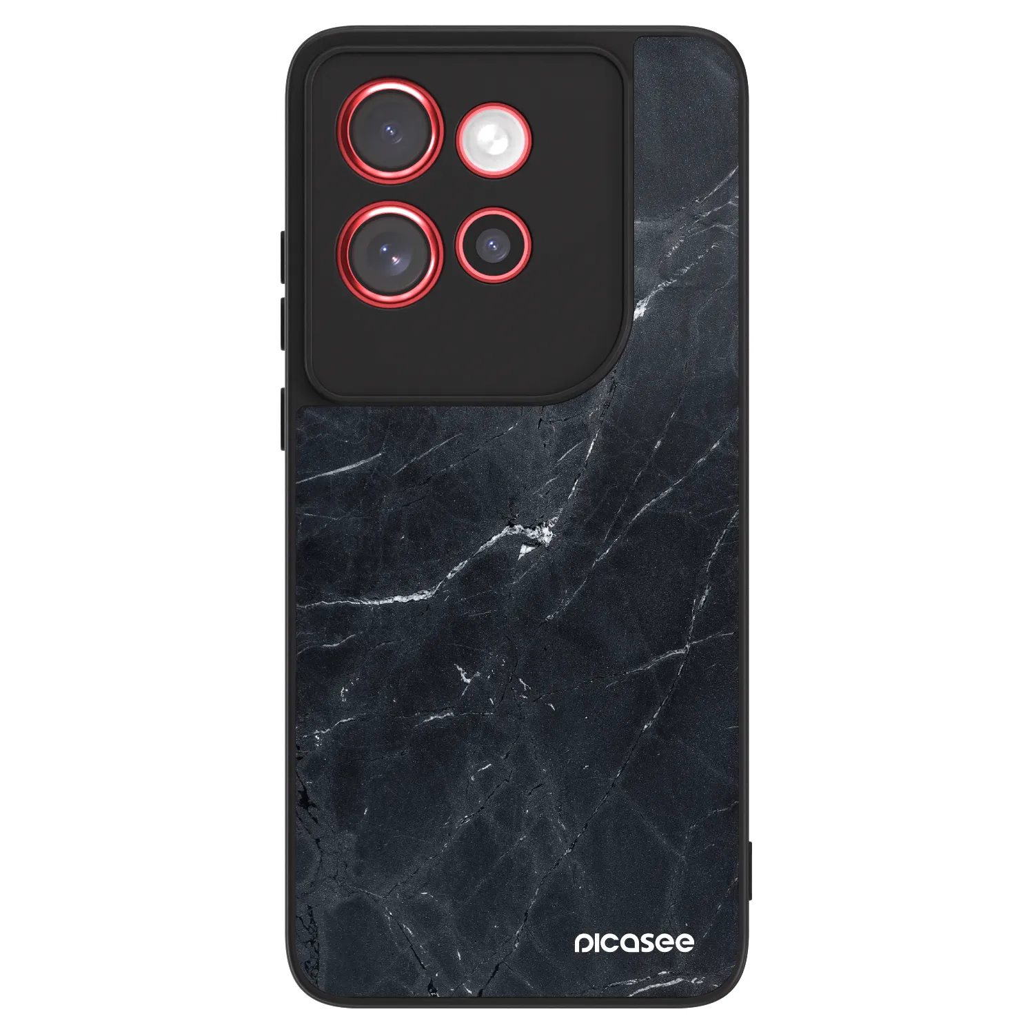 Picasee ULTIMATE CASE für Motorola Edge 60 Neo 5G - Black marble