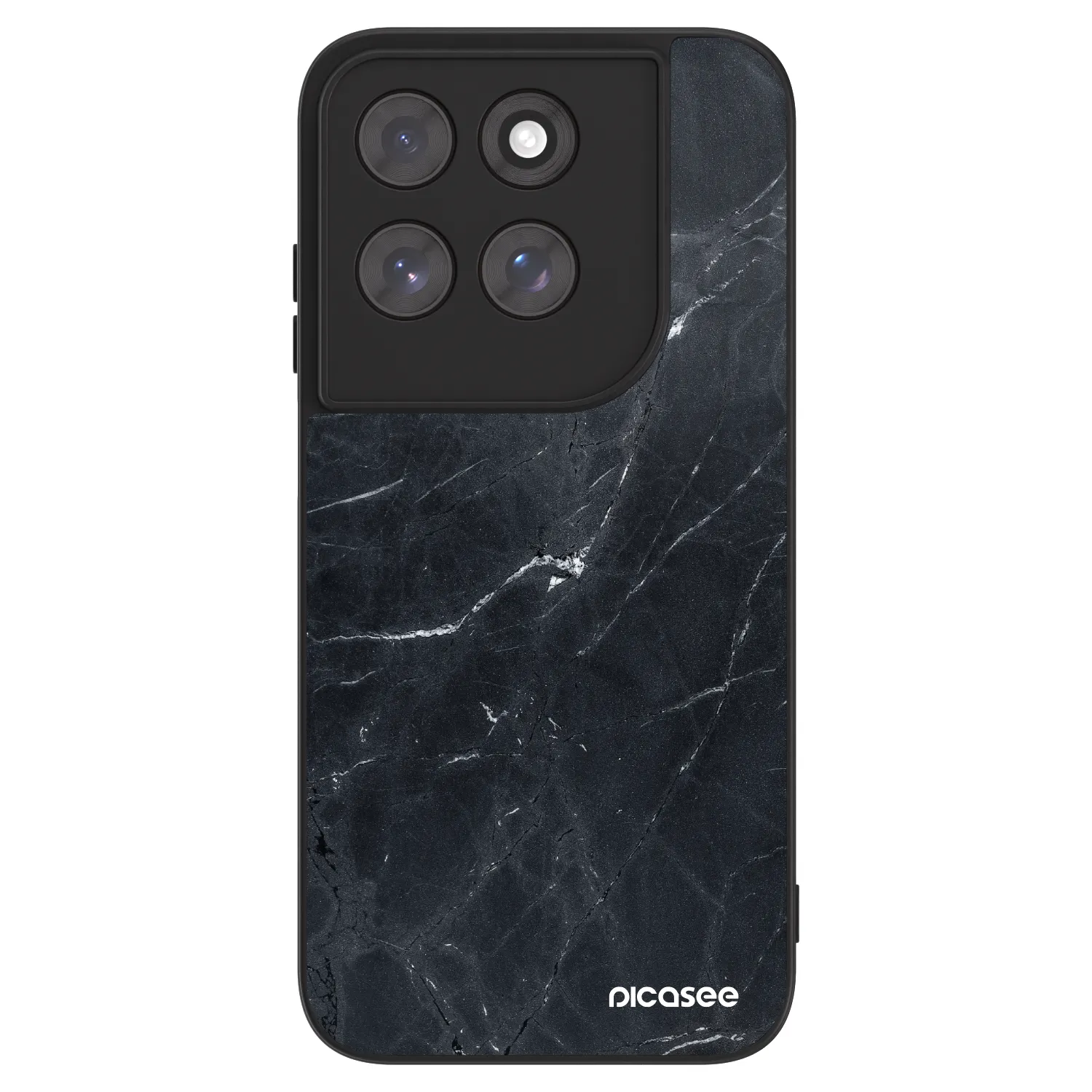 Picasee ULTIMATE CASE für Motorola Moto G77 - Black marble