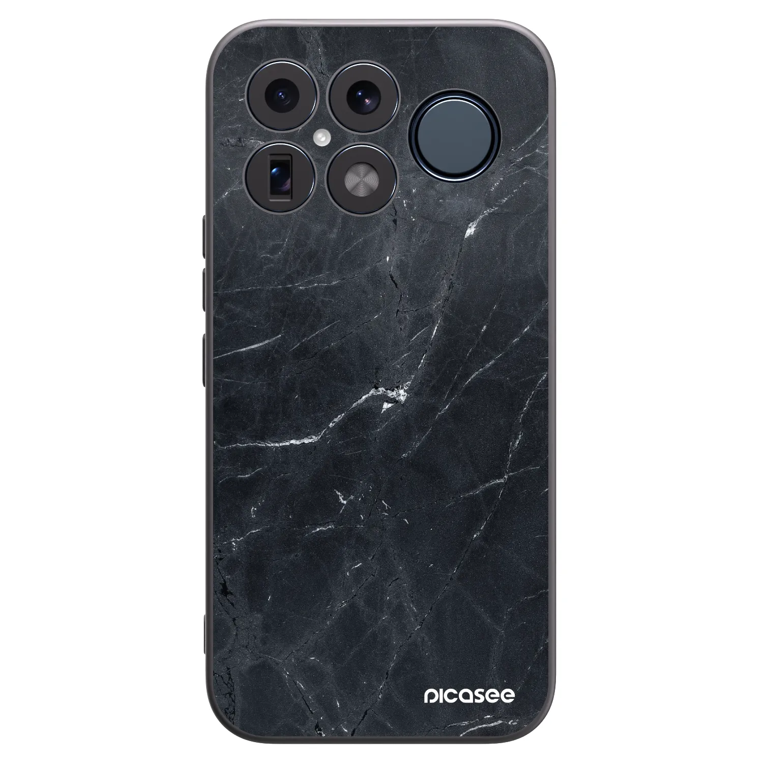 Picasee Xiaomi Poco F8 Ultra Hülle - Schwarzes Silikon - Black marble