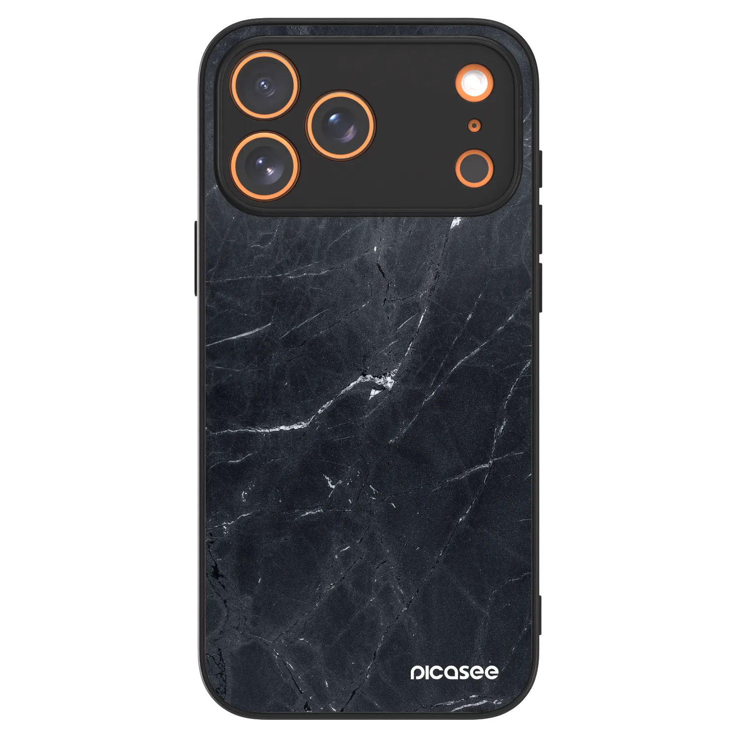 Picasee ULTIMATE CASE MagSafe für Apple iPhone 18 Pro Max - Black marble