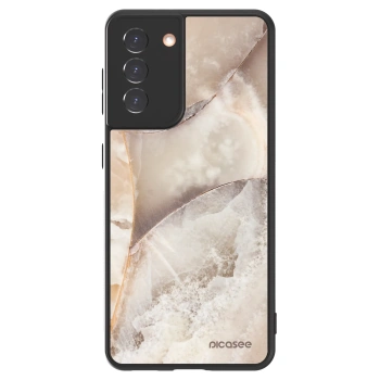 Picasee ULTIMATE CASE für Samsung Galaxy S21 5G G991B - Cream marble