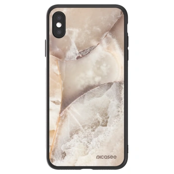 Picasee ULTIMATE CASE für Apple iPhone XS Max - Cream marble