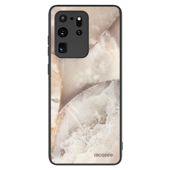 Hülle für Samsung Galaxy S20 Ultra 5G G988F - Cream marble