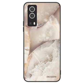 Hülle für Vivo Y72 5G - Cream marble