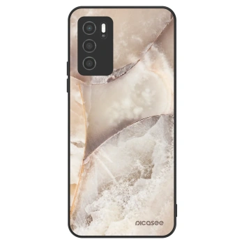 Hülle für OPPO A16s - Cream marble