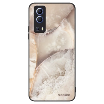 Hülle für Vivo Y52 5G - Cream marble