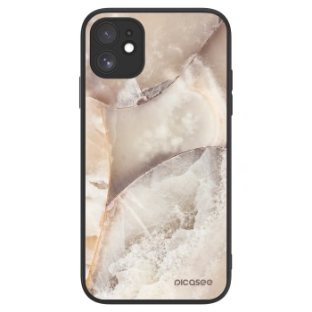 Picasee ULTIMATE CASE MagSafe für Apple iPhone 11 - Cream marble