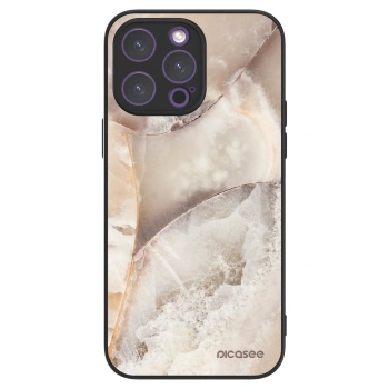 Picasee ULTIMATE CASE MagSafe für Apple iPhone 14 Pro Max - Cream marble