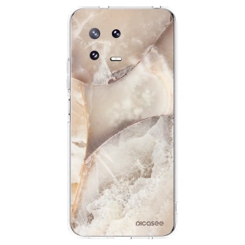 Picasee Xiaomi 13 Pro Hülle - Transparentes Silikon - Cream marble