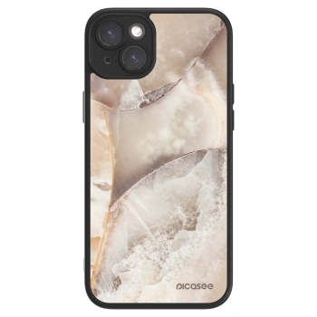 Picasee ULTIMATE CASE MagSafe für Apple iPhone 15 Plus - Cream marble