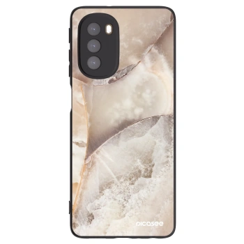Hülle für Motorola Moto G51 - Cream marble