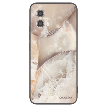 Hülle für Motorola Moto G53 5G - Cream marble