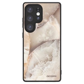 Picasee ULTIMATE CASE PowerShare für Samsung Galaxy S25 Ultra 5G - Cream marble