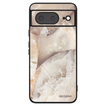 Hülle für Google Pixel 8a - Cream marble
