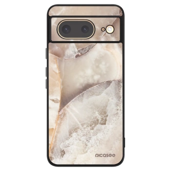 Hülle für Google Pixel 8 - Cream marble