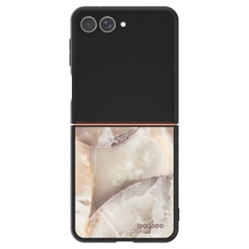Hülle für Samsung Galaxy Z Flip7 5G - Cream marble