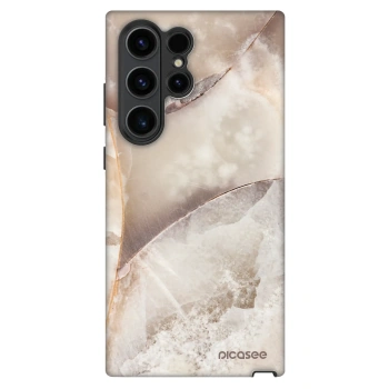 Hülle für Samsung Galaxy S22 Ultra 5G - Cream marble