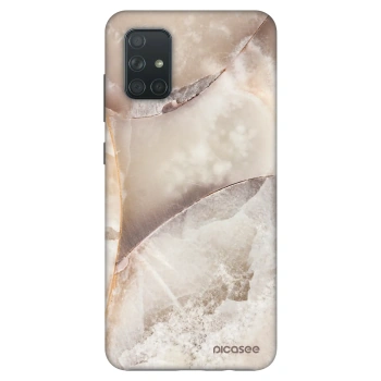 Hülle für Samsung Galaxy A71 A715F - Cream marble