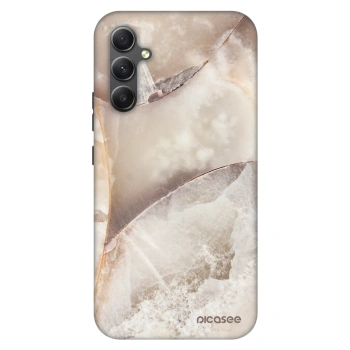 Hülle für Samsung Galaxy A34 5G A346B - Cream marble