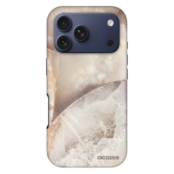 Hülle für Apple iPhone 17 Pro - Cream marble