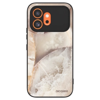 Hülle für Honor 600 - Cream marble