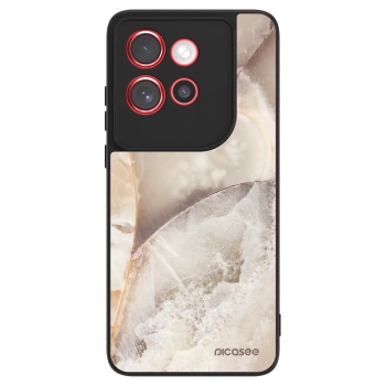 Hülle für Motorola Edge 60 Neo 5G - Cream marble