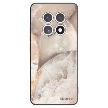Picasee Xiaomi Redmi Note 15 5G Hülle - Schwarzes Silikon - Cream marble