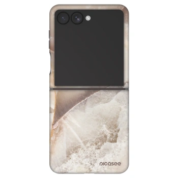 Hülle für Samsung Galaxy Z Flip7 5G - Cream marble