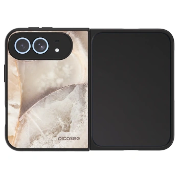 Picasee ULTIMATE CASE MagSafe für Apple iPhone Duo - Cream marble