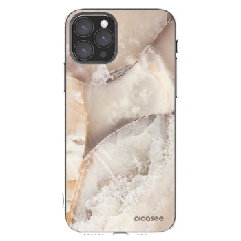 Picasee Apple iPhone 11 Pro Hülle - Transparentes Silikon - Cream marble