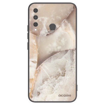 Hülle für Huawei P40 Lite E - Cream marble