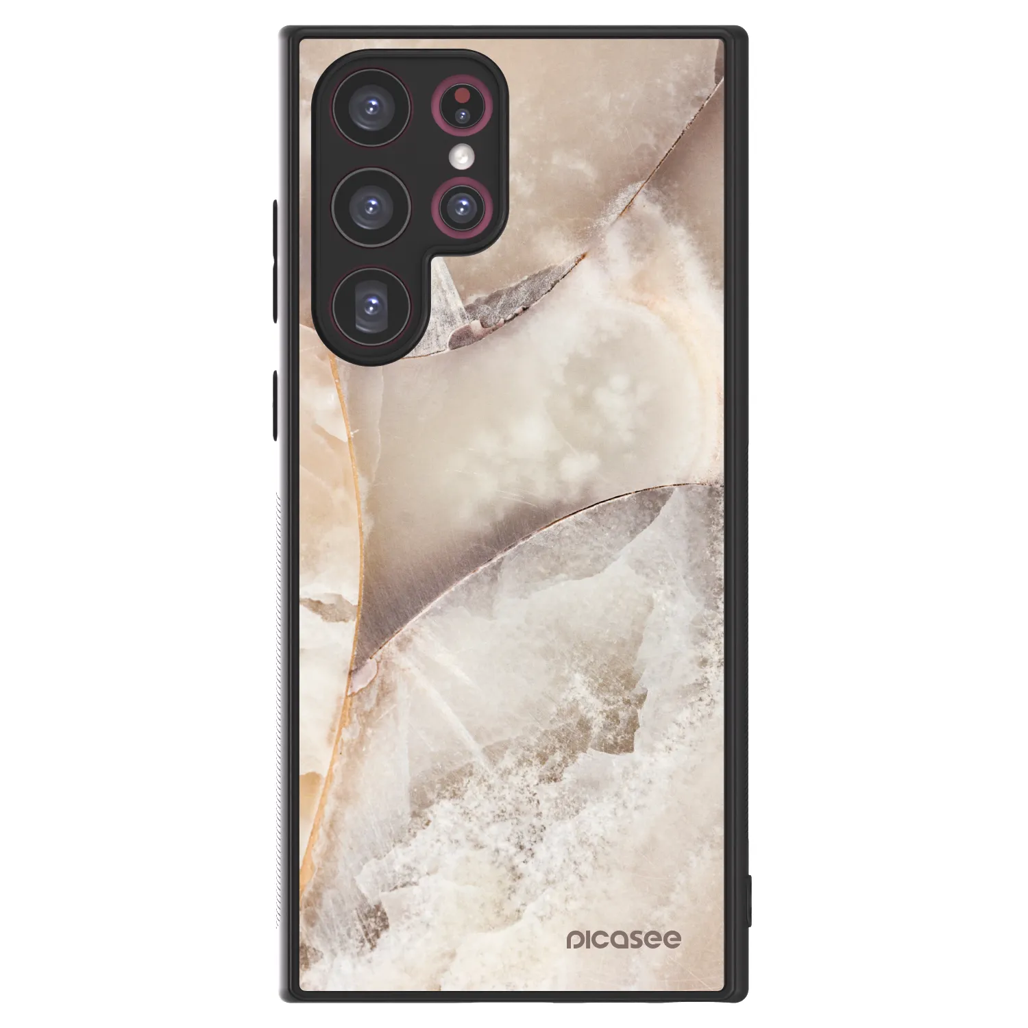 Picasee ULTIMATE CASE für Samsung Galaxy S22 Ultra 5G - Cream marble