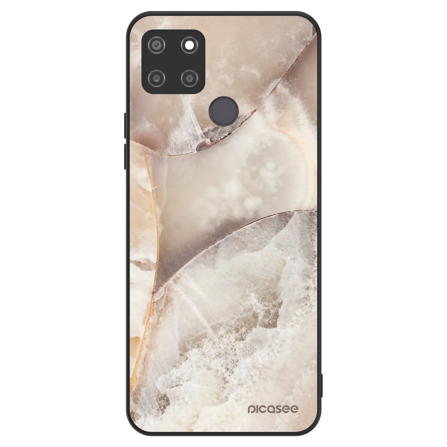 Picasee ULTIMATE CASE für Realme C21Y - Cream marble