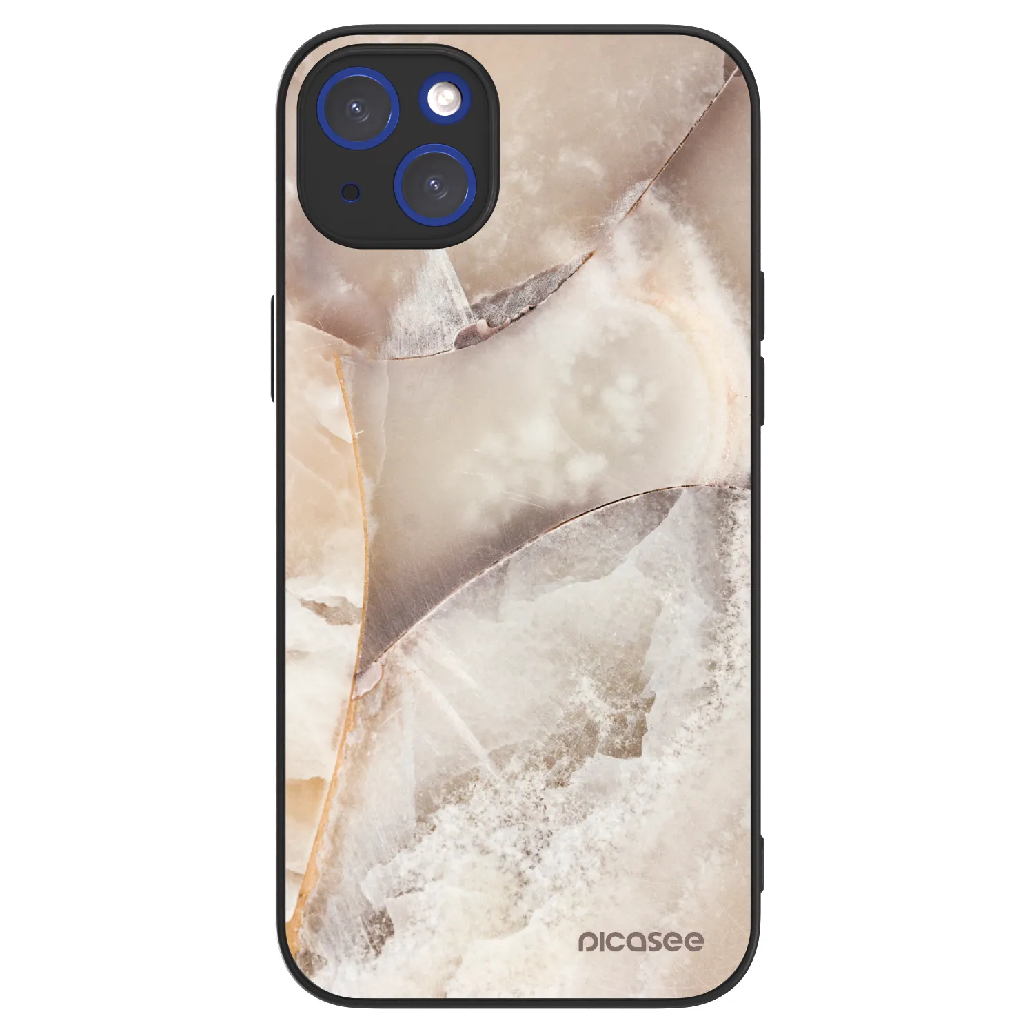 Picasee ULTIMATE CASE MagSafe für Apple iPhone 14 Plus - Cream marble