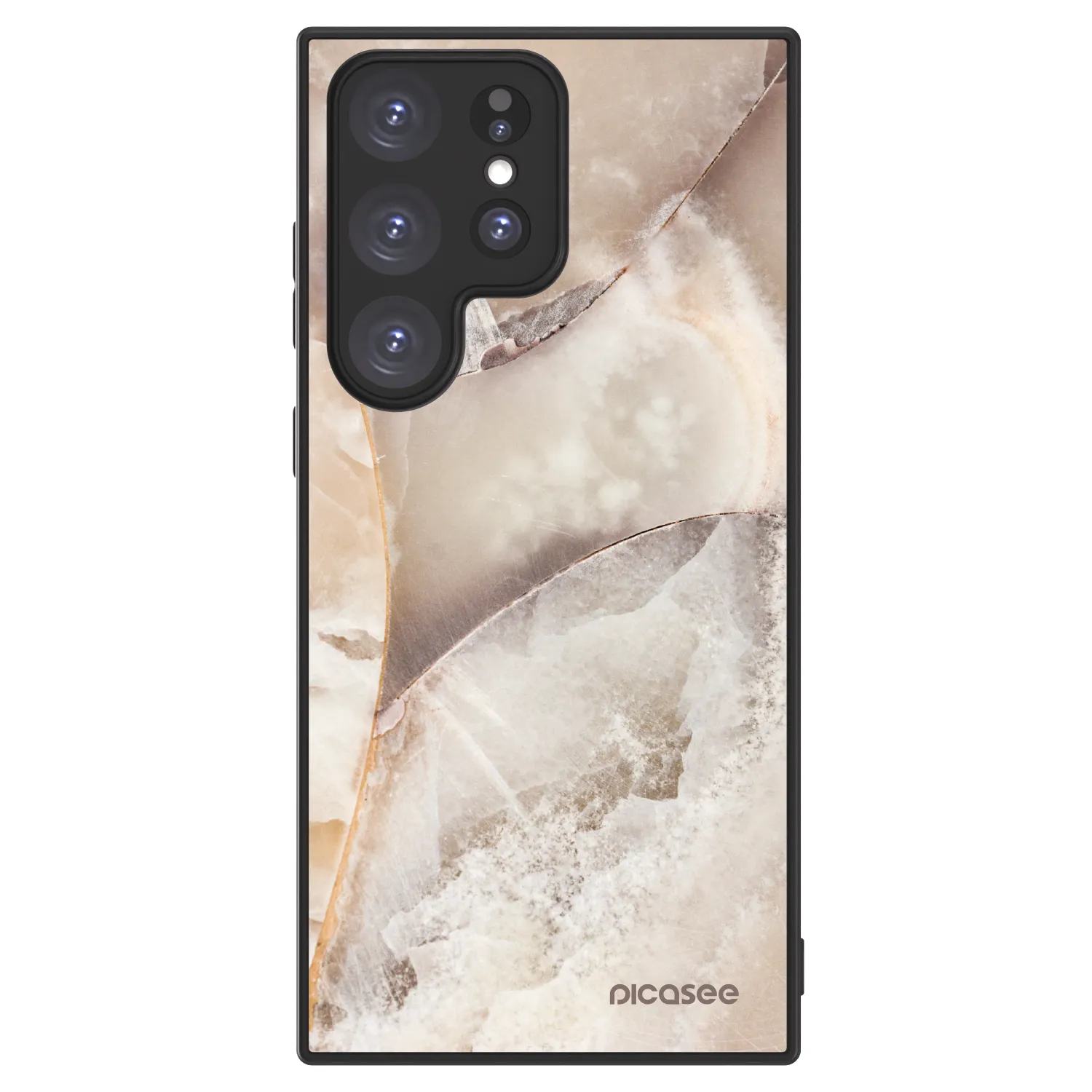 Picasee ULTIMATE CASE für Samsung Galaxy S23 Ultra 5G - Cream marble