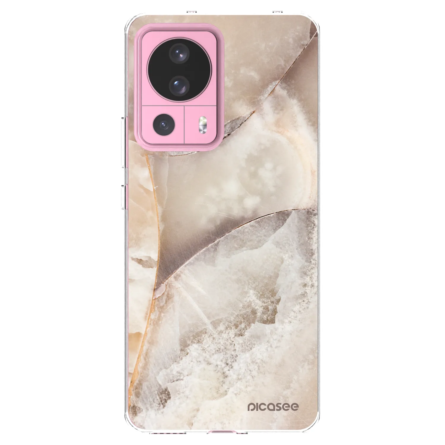 Picasee Xiaomi 13 Lite Hülle - Transparentes Silikon - Cream marble